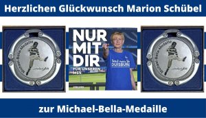 Teaser Michael-Bella-Medaille Marion Schübel
